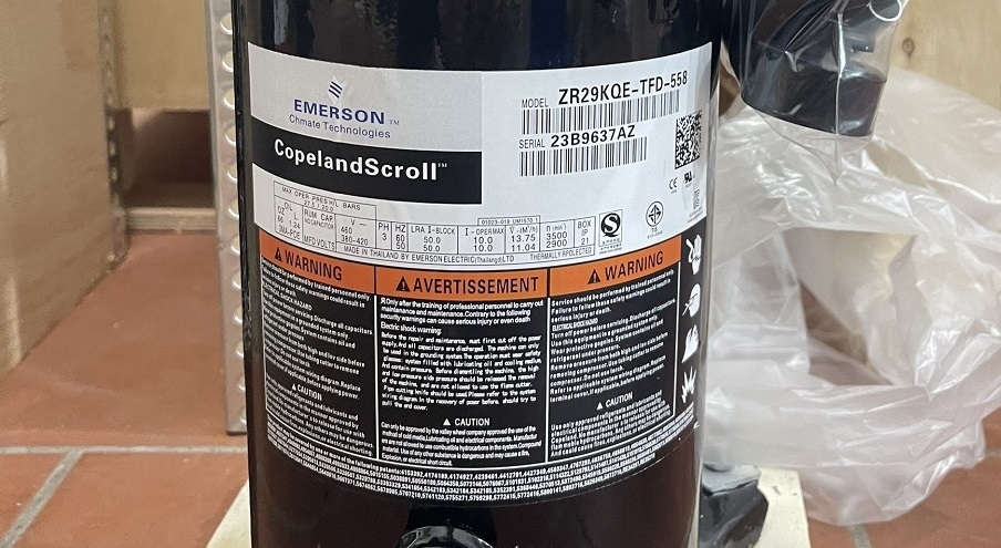 Máy nén ZP29KQE-TFD-558